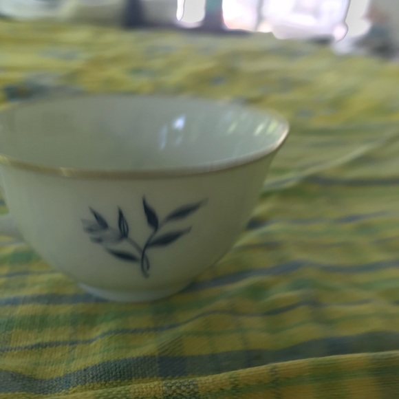 ALP LIDKOPING Cup and saucers - set of five antique, Sweden. - Picture 7 of 14